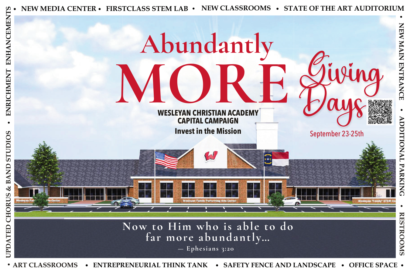 Abundantly More Capital Campaign Giving Days, September 23–25